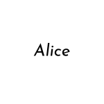 alice 1
